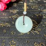 天然翡翠平安扣吊坠